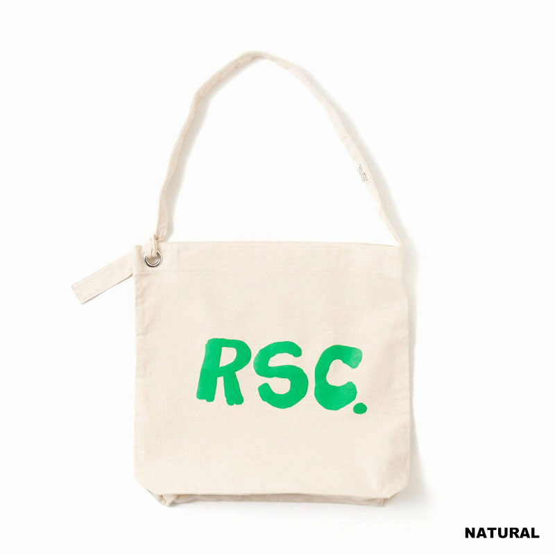 ROUGH SKETCH CLOTHING(ラフスケッチクロージング)/ B.I.G RSC RING TOTE -2.COLOR-(NATURAL)
