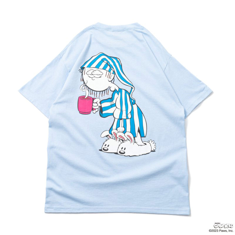 ROUGH SKETCH CLOTHING(ラフスケッチクロージング)/ RSC x GARFIELD SLEEPY S/S TEE -2.COLOR-