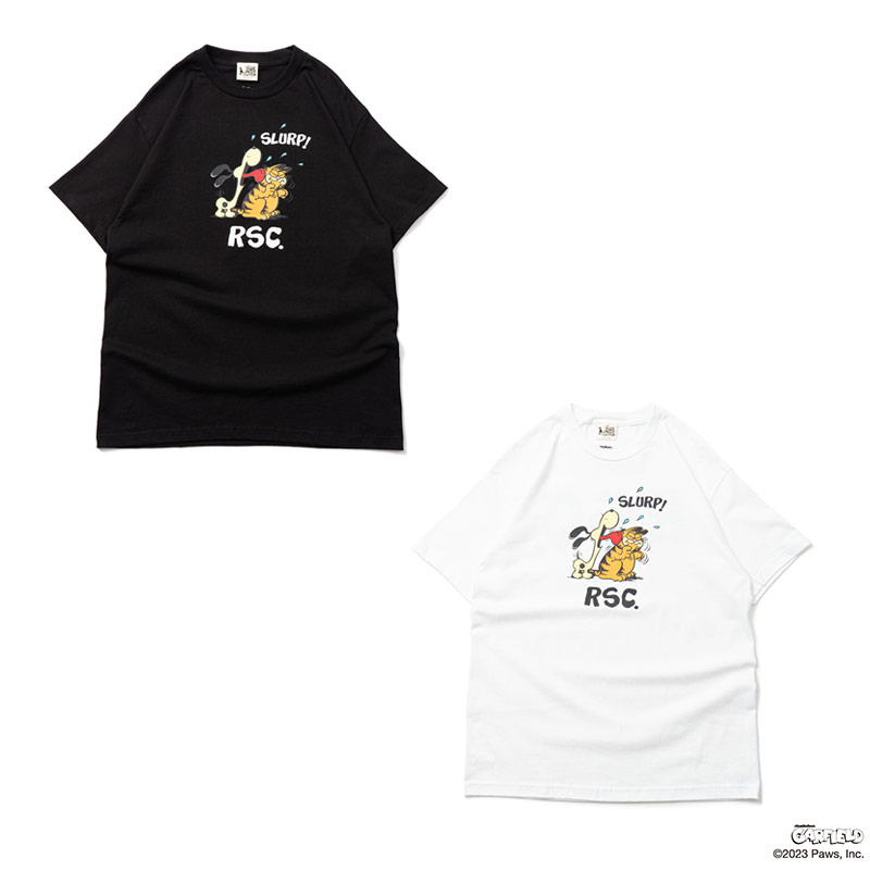 ROUGH SKETCH CLOTHING(ラフスケッチクロージング)/ RSC x GARFIELD SLURP S/S TEE -2.COLOR-