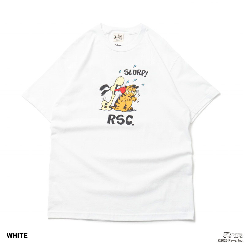 ROUGH SKETCH CLOTHING(ラフスケッチクロージング)/ RSC x GARFIELD SLURP S/S TEE -2.COLOR-