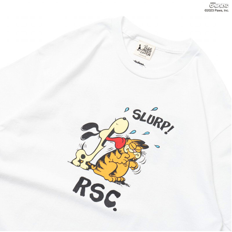 ROUGH SKETCH CLOTHING(ラフスケッチクロージング)/ RSC x GARFIELD SLURP S/S TEE -2.COLOR-