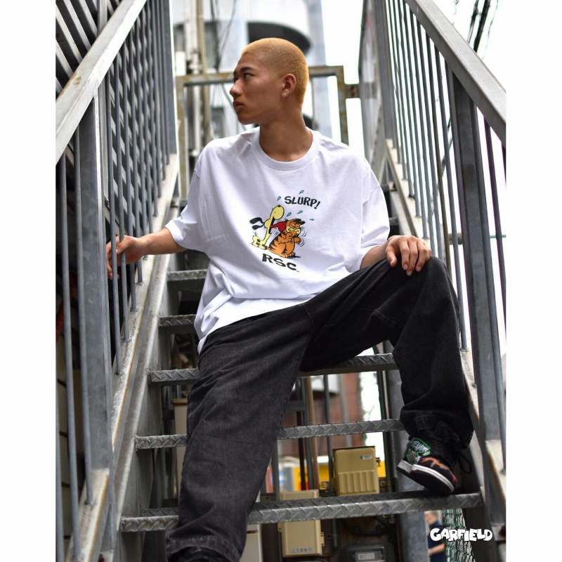 ROUGH SKETCH CLOTHING(ラフスケッチクロージング)/ RSC x GARFIELD SLURP S/S TEE -2.COLOR-