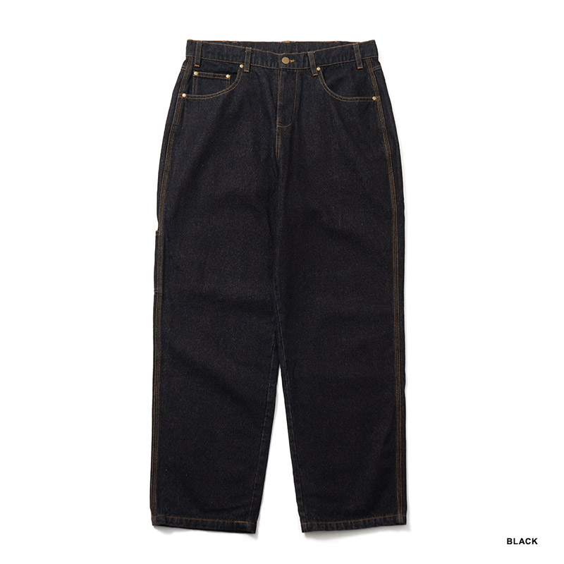 ROUGH SKETCH CLOTHING(ラフスケッチクロージング)/ ROUGH VINYL DENIM PANTS -2.COLOR-