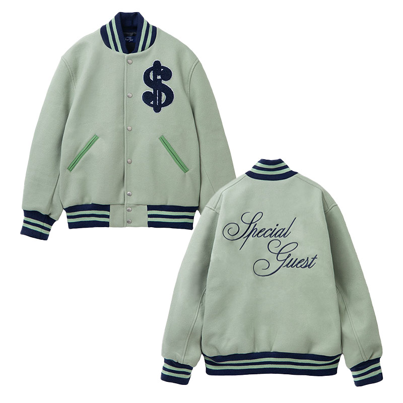 SPECIAL GUEST(スペシャルゲスト)/ SG Stadium jacket -2COLOR-(GREEN)