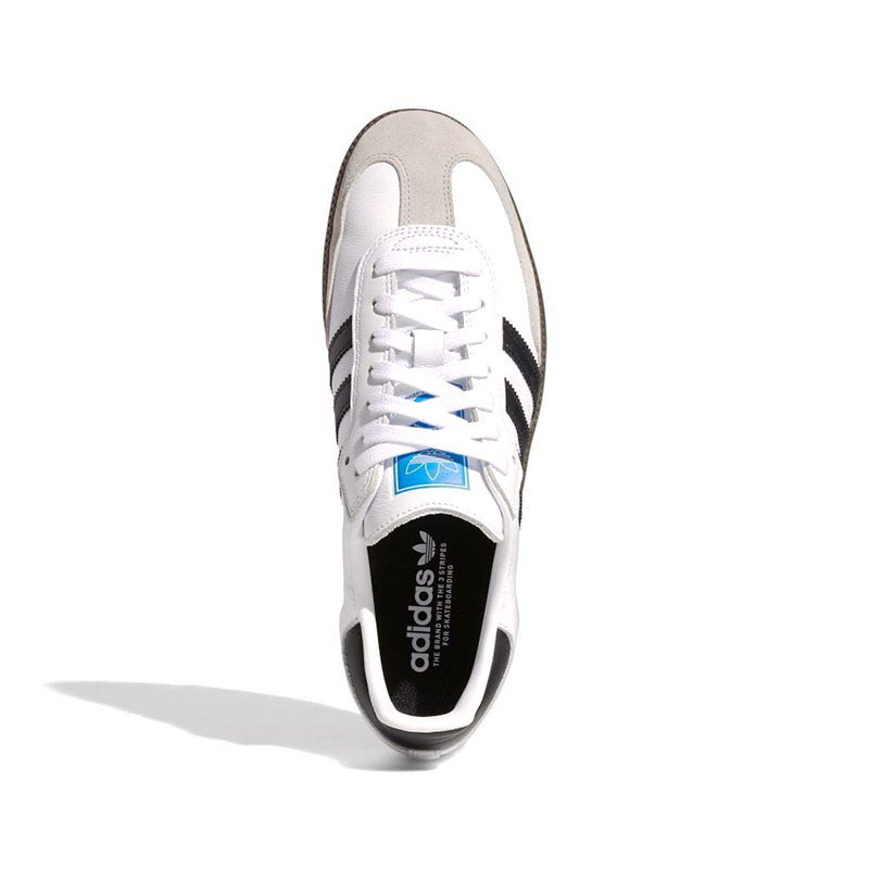 ADIDAS SKATEBOARDING(アディダススケートボーディング)/ SAMBA ADV -WHITE×BLACK-