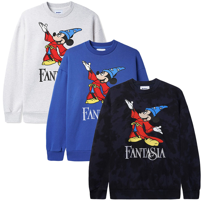 Butter Goods(バターグッズ)/ Fantasia Crewneck -3COLOR-