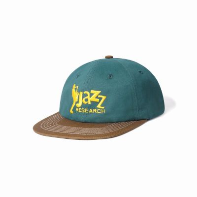 Butter Goods(バターグッズ)/ Jazz Research 6 Panel Cap -GREEN-