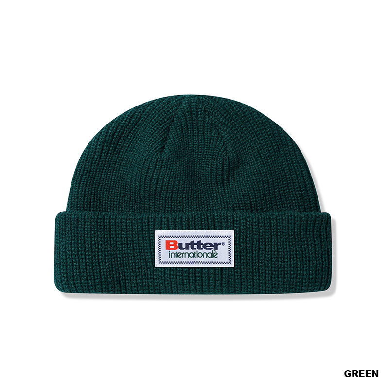 Butter Goods(バターグッズ)/ Internationale Beanie -5.COLOR-(GREEN)