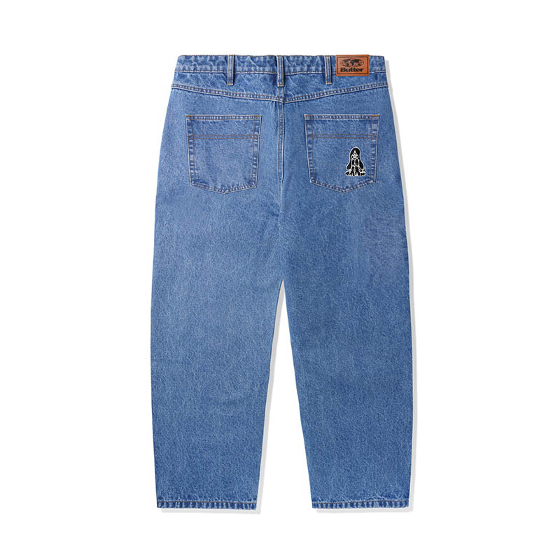 butter goods デニム 希少デザイン W32 ruGfS-m81640404828 メンズ 