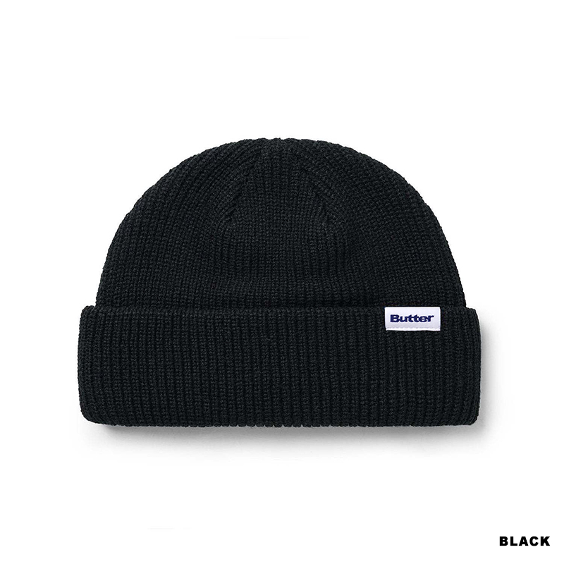 Butter Goods(バターグッズ)/ Wharfie Beanie -5.COLOR-(BLACK)