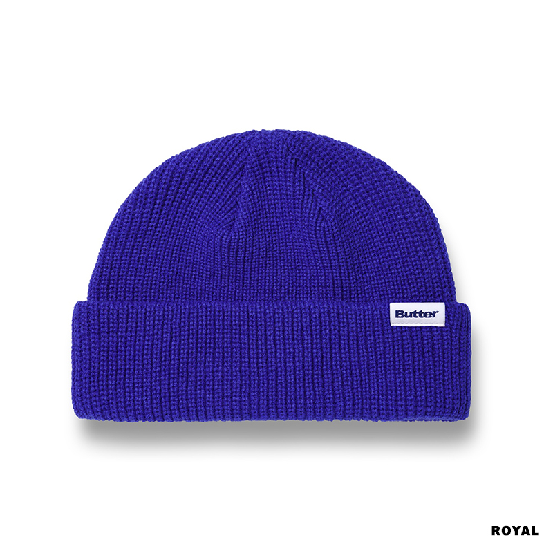 Butter Goods(バターグッズ)/ Wharfie Beanie -5.COLOR-(ROYAL)