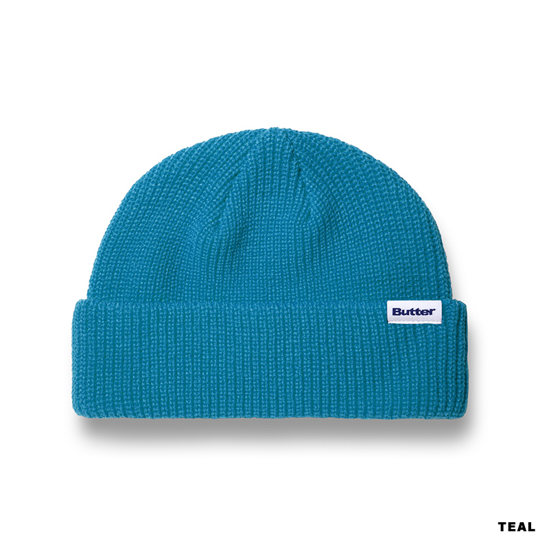 Butter Goods(バターグッズ)/ Wharfie Beanie -5.COLOR-(TEAL)