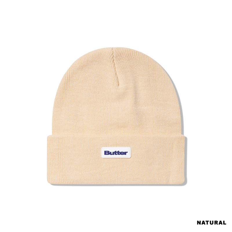 Butter Goods(バターグッズ)/ Tall Cuff Beanie -6.COLOR-(NATURAL)