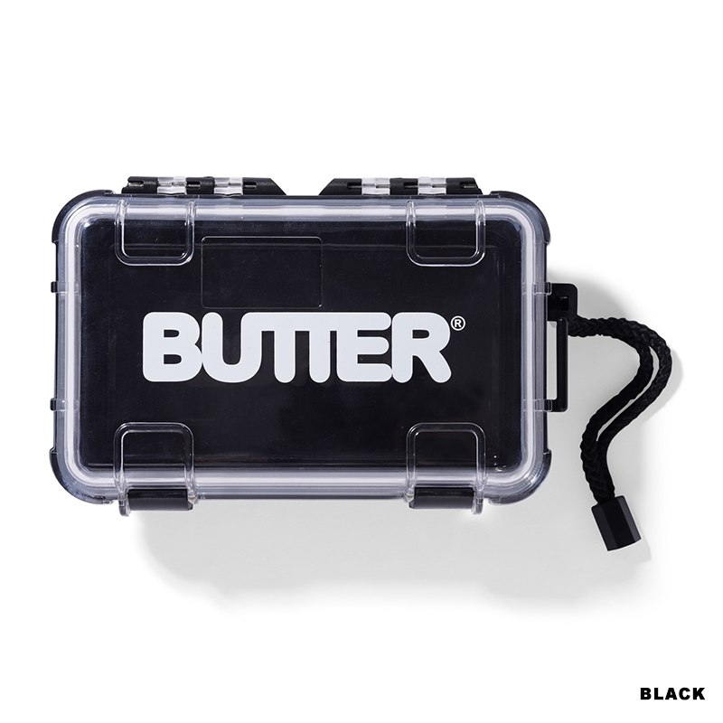 Butter Goods(バターグッズ)/ Logo Plastic Case -2.COLOR-(BLACK)