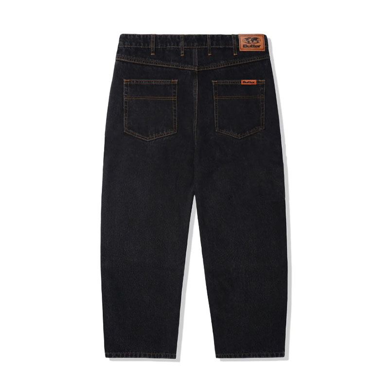 Butter Goods(バターグッズ)/ BAGGY DENIM JEANS -W.BLACK- | E.S.P. ...