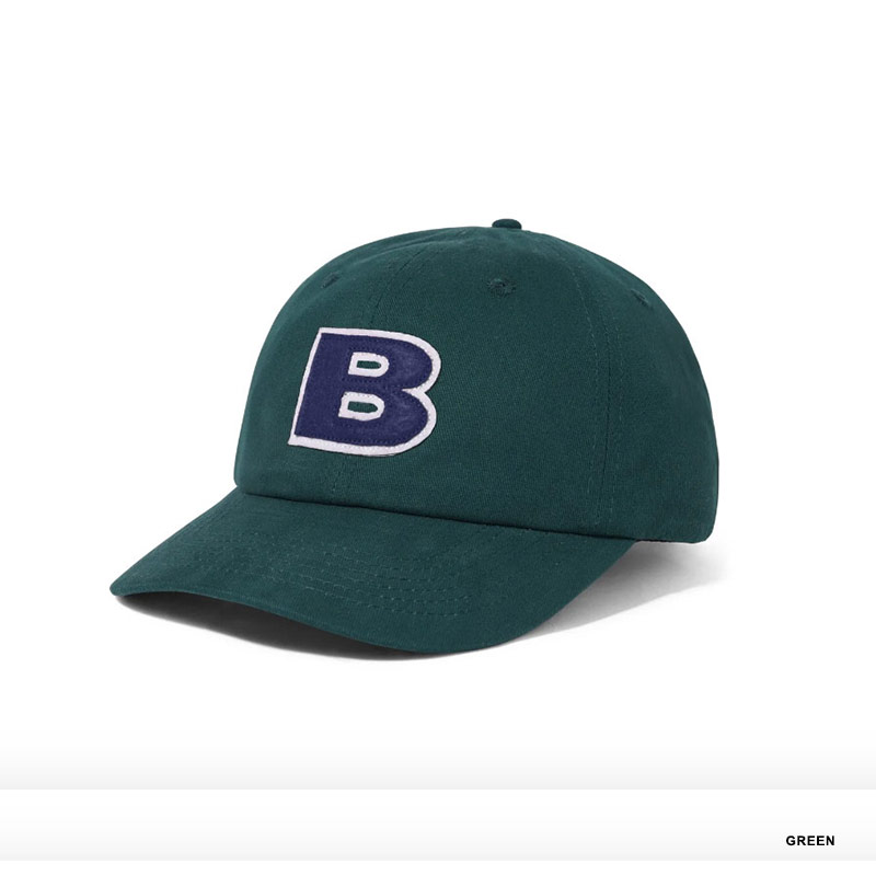 Butter Goods(バターグッズ)/ B LOGO 6 PANEL CAP -4.COLOR-
