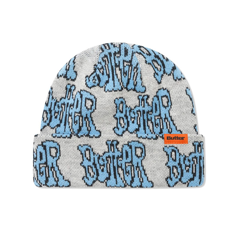 Butter Goods(バターグッズ)/ TOUR BEANIE -3.COLOR-(GREY)