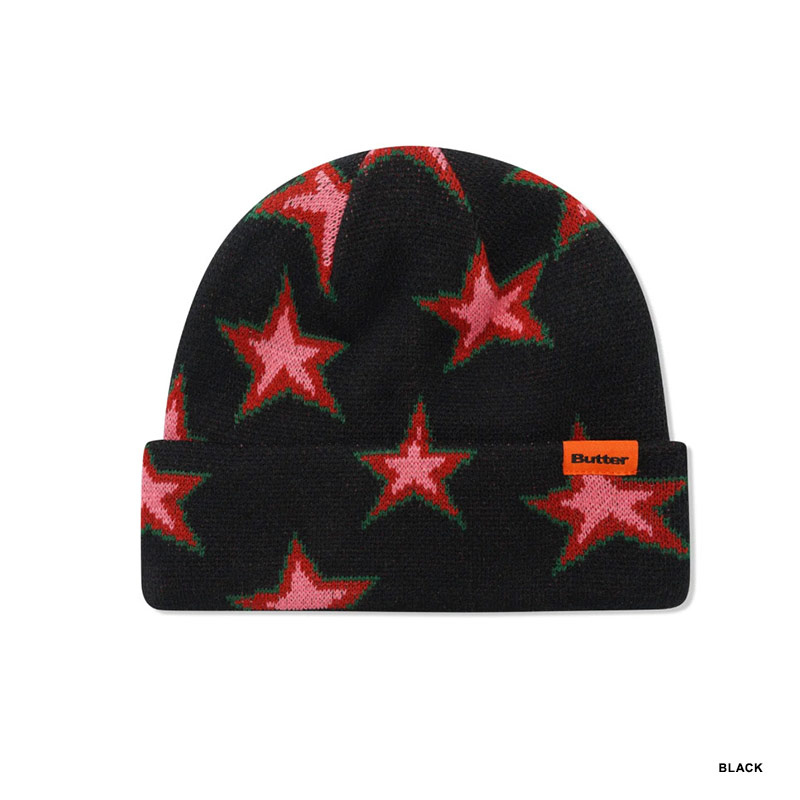 Butter Goods(バターグッズ)/ STAR BEANIE -3.COLOR-