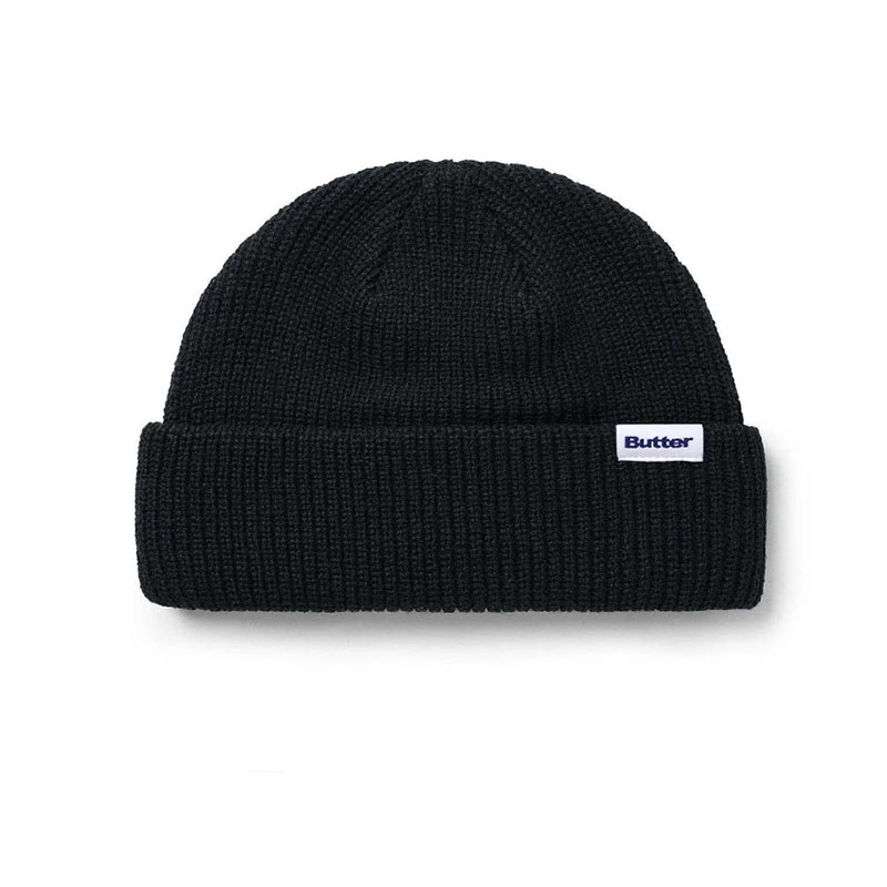 Butter Goods(バターグッズ)/ WHARFIE BEANIE -7.COLOR-(BLACK)