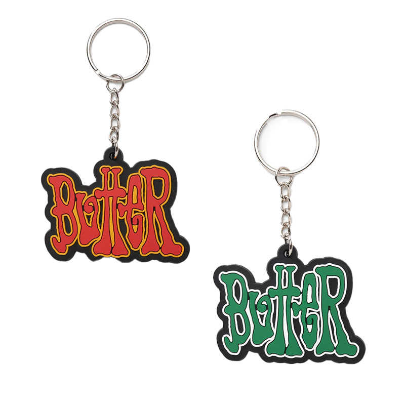 Butter Goods(バターグッズ)/ TOUR RUBBER KEY CHAIN -2.COLOR-