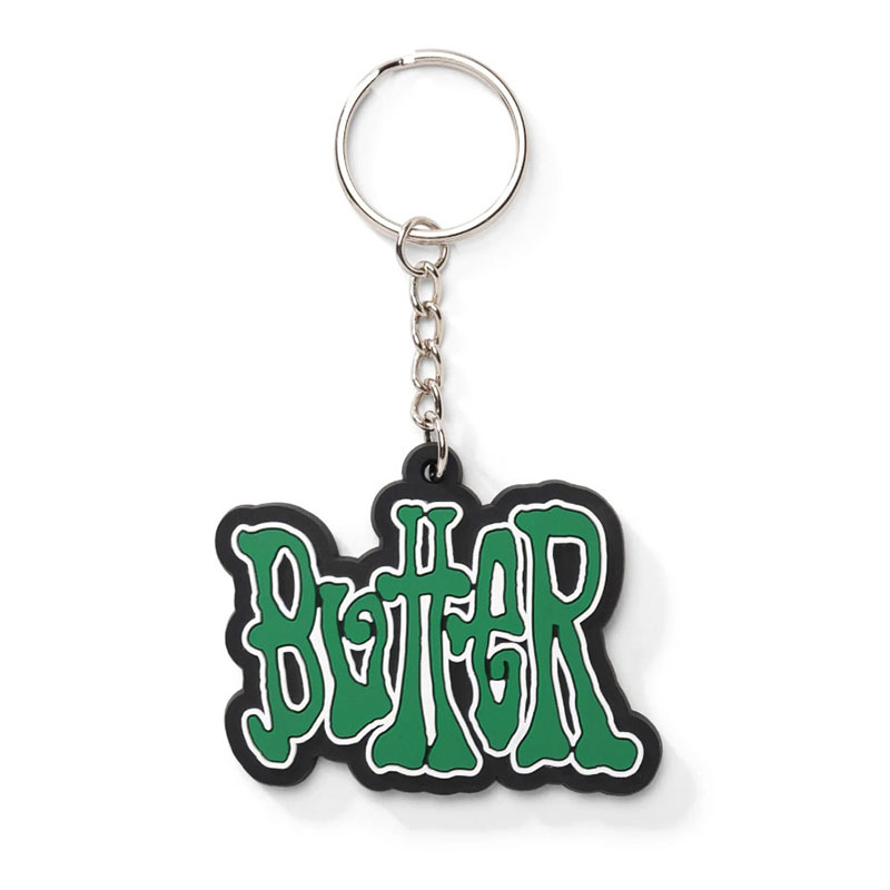 Butter Goods(バターグッズ)/ TOUR RUBBER KEY CHAIN -2.COLOR-(GREEN)