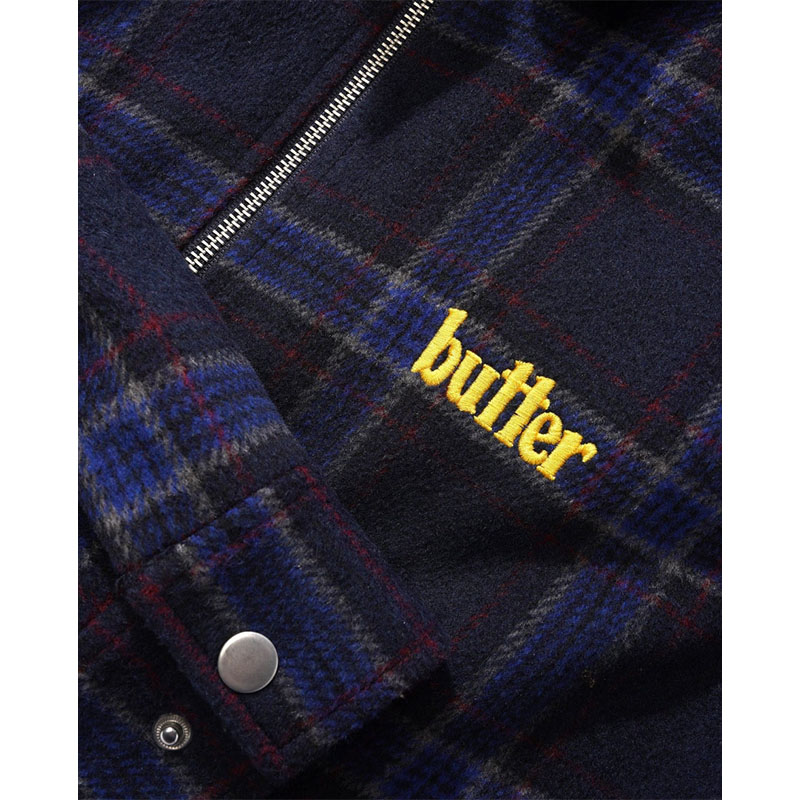 Butter Goods(バターグッズ)/ PLAID FLANNEL INSULATED OVERSHIRT -3.COLOR-