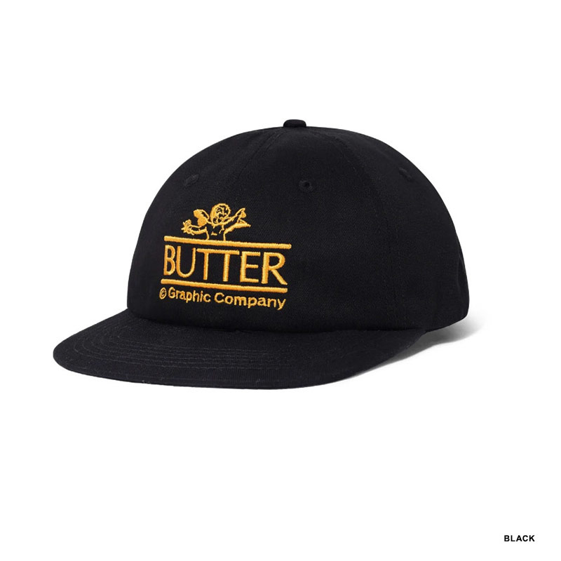 Butter Goods(バターグッズ)/ CHERUB 6 PANEL CAP -2.COLOR-