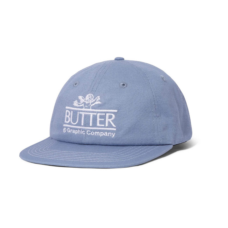 Butter Goods(バターグッズ)/ CHERUB 6 PANEL CAP -2.COLOR-(SLATE)