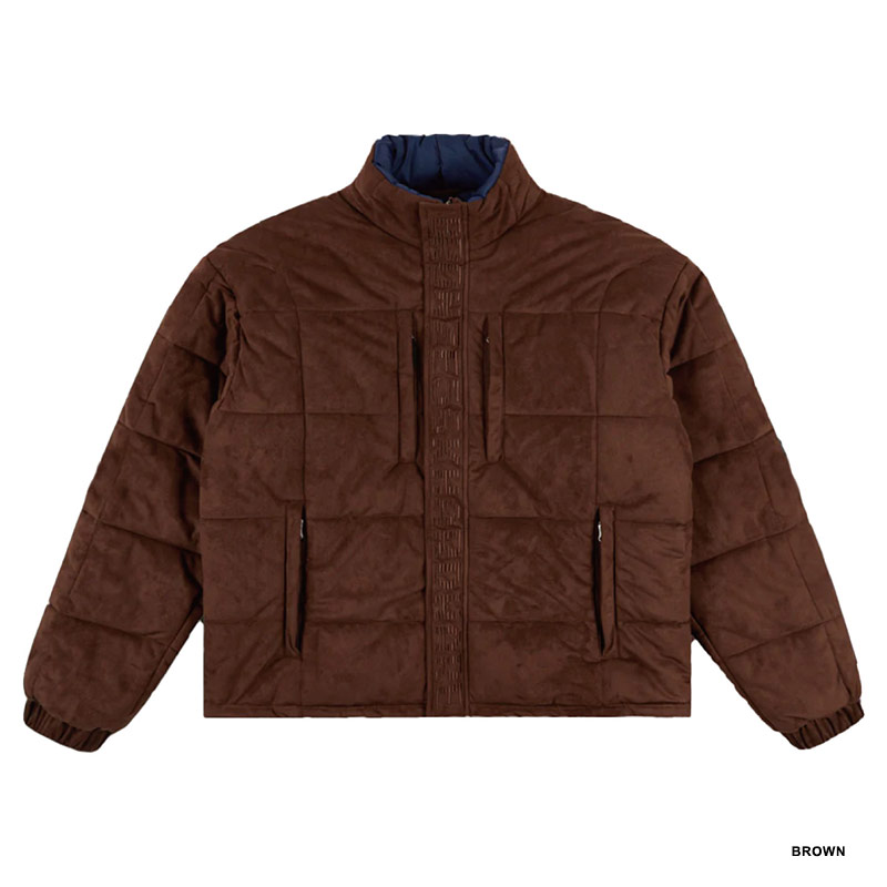 BRONZE 56K(ブロンズ)/ FAUX SUEDE PUFFER JACKET -2.COLOR-