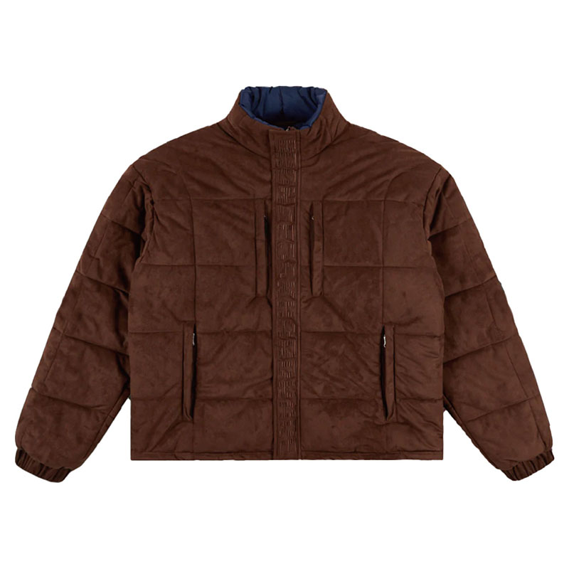 BRONZE 56K(ブロンズ)/ FAUX SUEDE PUFFER JACKET -2.COLOR-(BROWN)