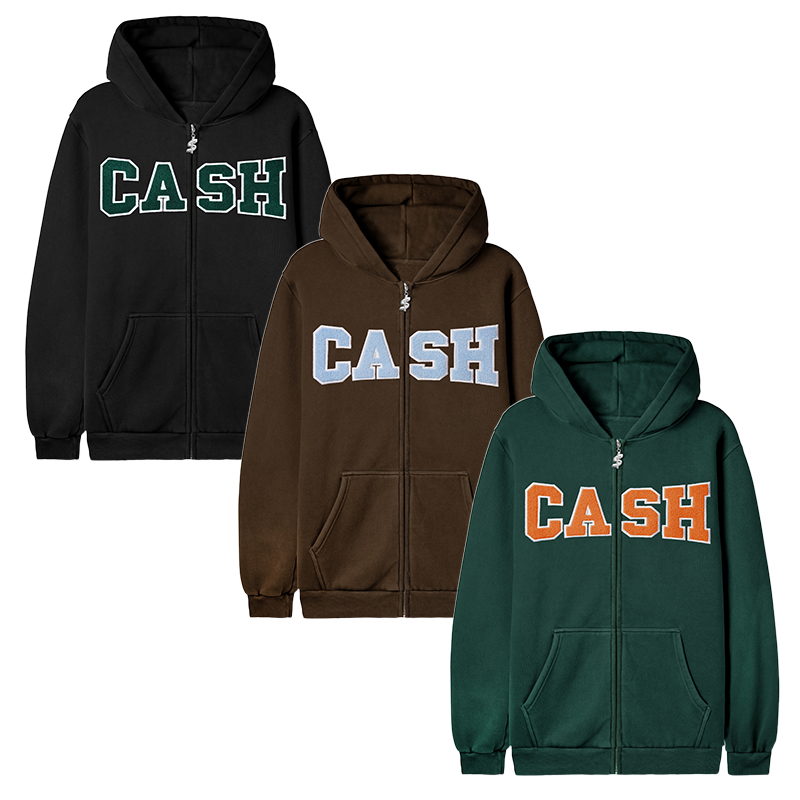 CASH ONLY(キャッシュオンリー)/ Campus Zip-Thru Hood -3.COLOR-