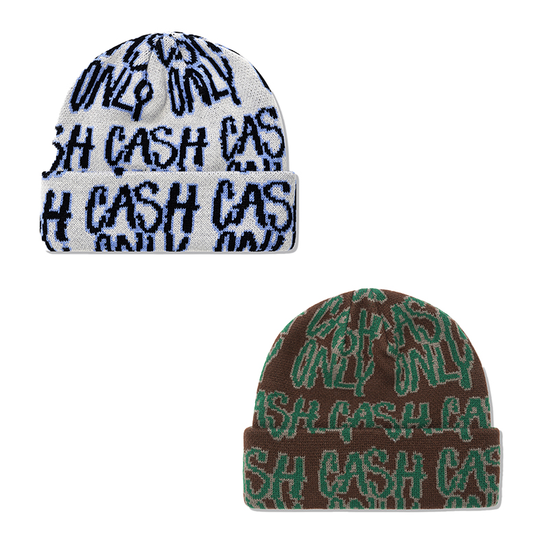 CASH ONLY(キャッシュオンリー)/ Scratch Beanie -2.COLOR-