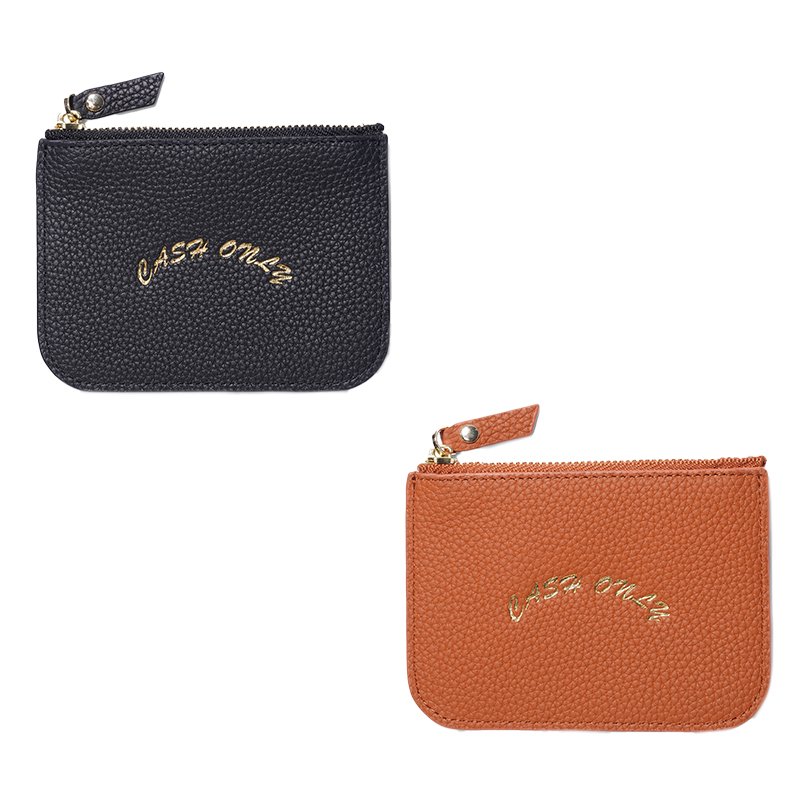 CASH ONLY(キャッシュオンリー)/ Leather Zip Wallet -2.COLOR-