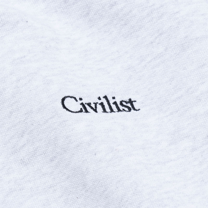 Civilist(シビリスト)/ Mini Logo Hood -2.COLOR-