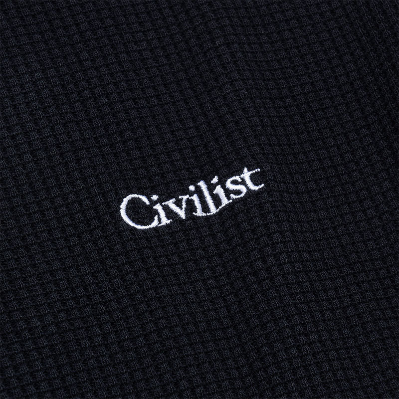 Civilist(シビリスト)/ Thermal Waffle Longsleeve -2.COLOR-