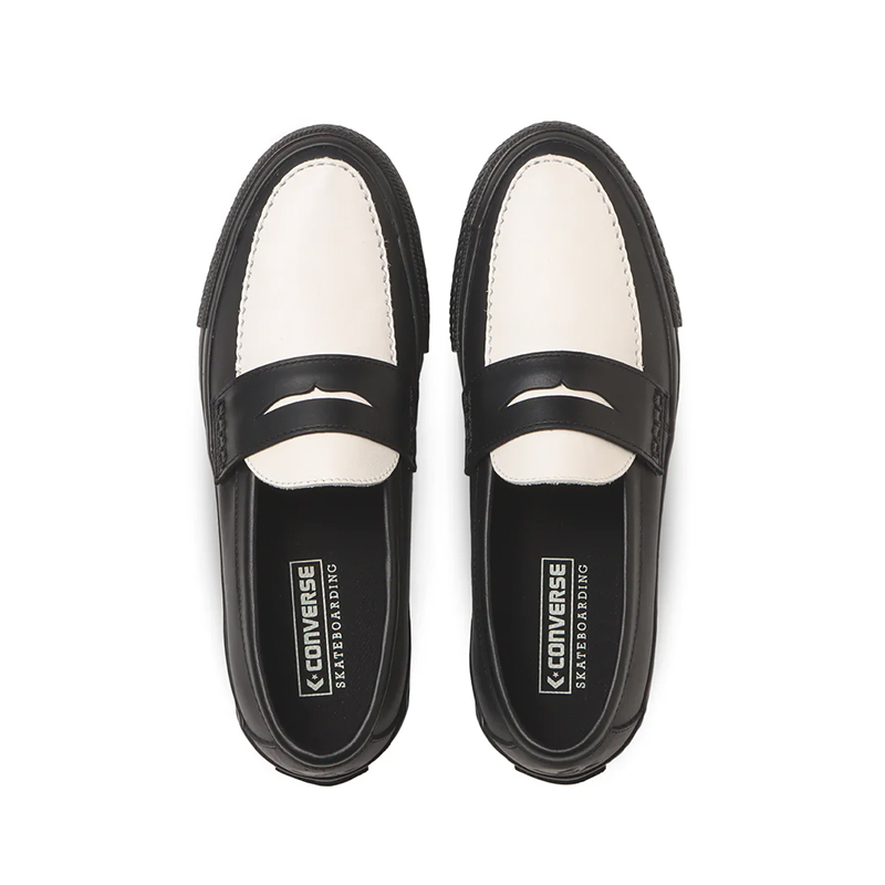 CONVERSE SKATEBOARDING(コンバーススケートボーディング)/ CS LOAFER SK LE -BLACK×WHITE-