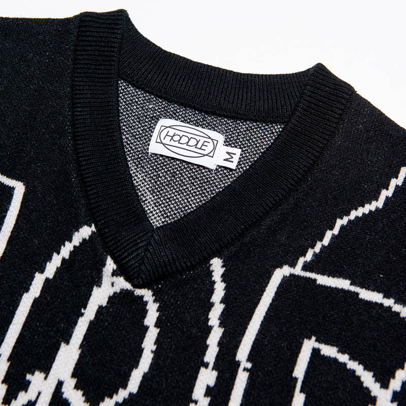 Hoddle Skateboards（ホドル）/ HODDLE WEB JAQUARD KNIT VEST