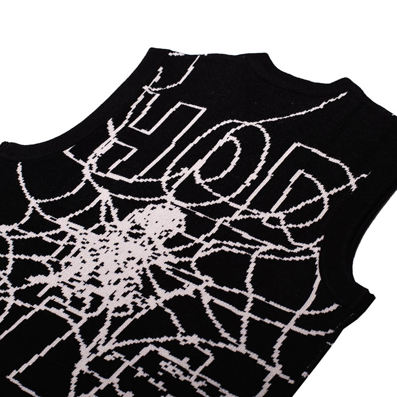 Hoddle Skateboards（ホドル）/ HODDLE WEB JAQUARD KNIT VEST