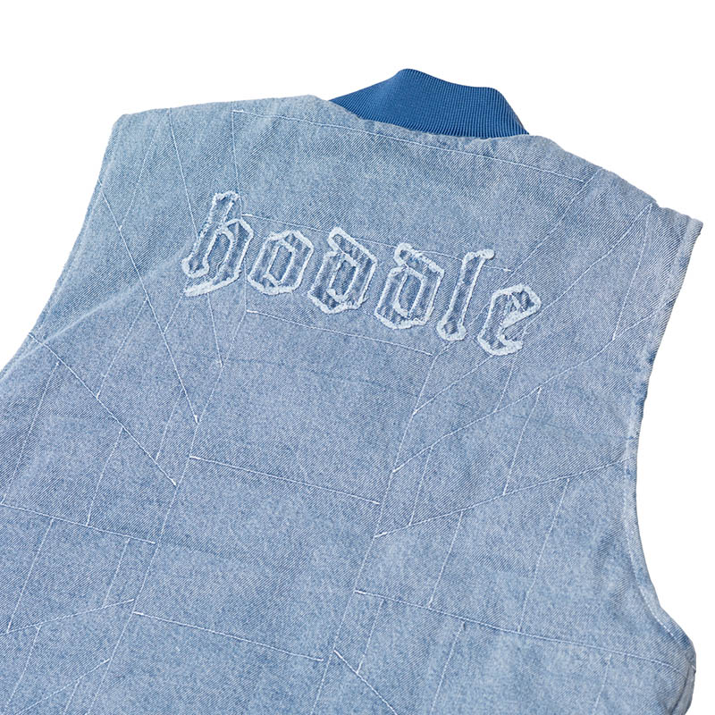 Hoddle Skateboards（ホドル）/ HODDLE ZIP UP CARPENTER VEST -2.COLOR-