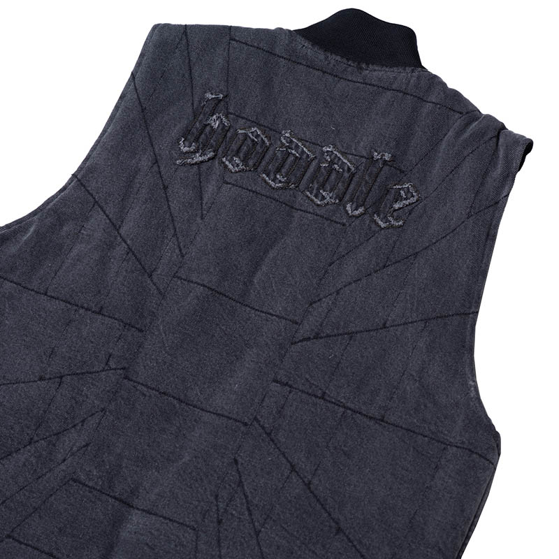 Hoddle Skateboards（ホドル）/ HODDLE ZIP UP CARPENTER VEST -2.COLOR-