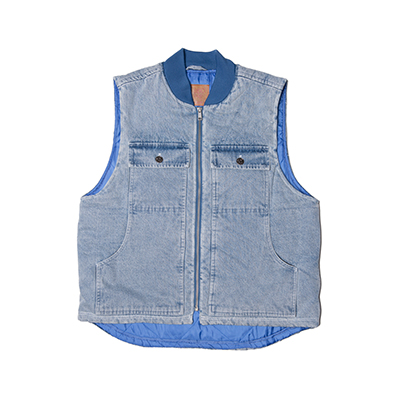 Hoddle Skateboards（ホドル）/ HODDLE ZIP UP CARPENTER VEST -2.COLOR-