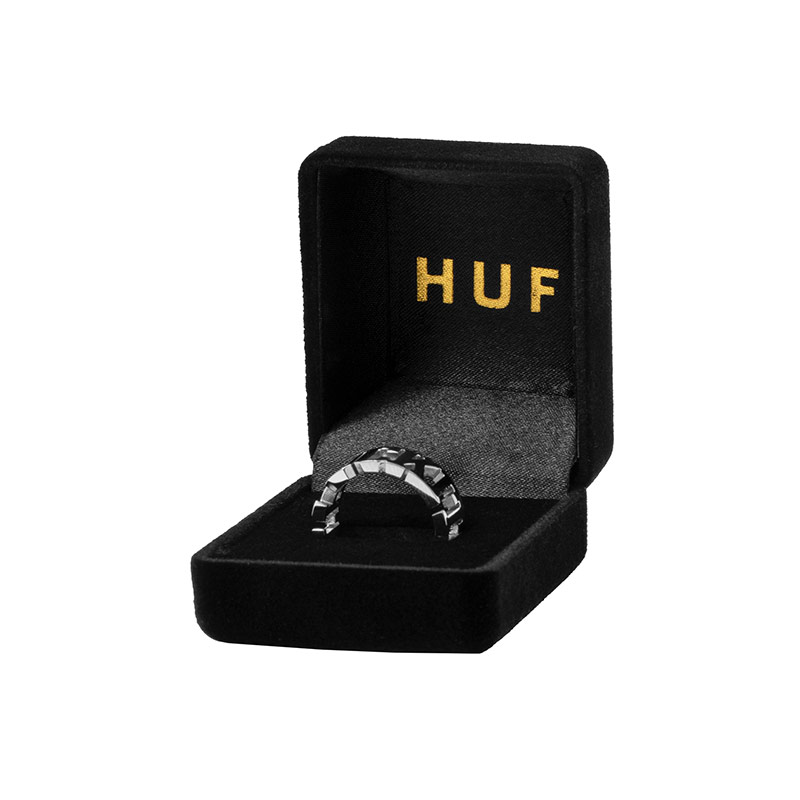 HUF(ハフ)/ FUCK IT RING -SILVER-