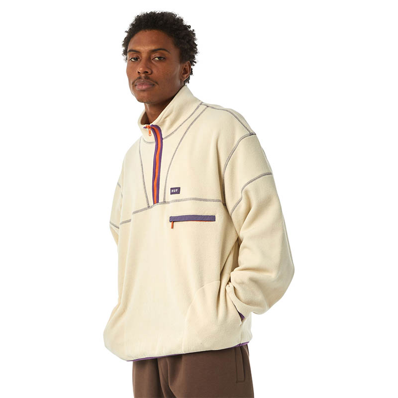 HUF(ハフ)/ ELYSIAN QUARTER ZIP FLEECE