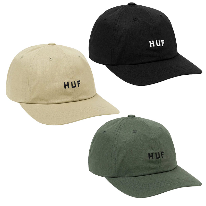 HUF(ハフ)/ HUF SET OG CV 6 PANEL HAT -3.COLOR-