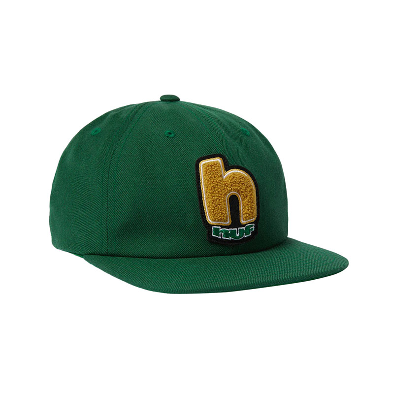 HUF(ハフ)/ MOAB H 6PANEL HAT -2COLOR-(FOREST GREEN)