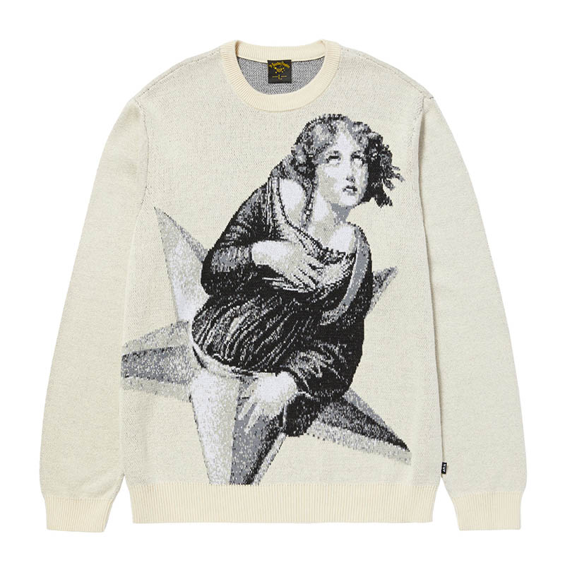 HUF(ハフ)/ HUF X SMASHING PUMPKINS STAR GIRL CREWNECK SWEATER