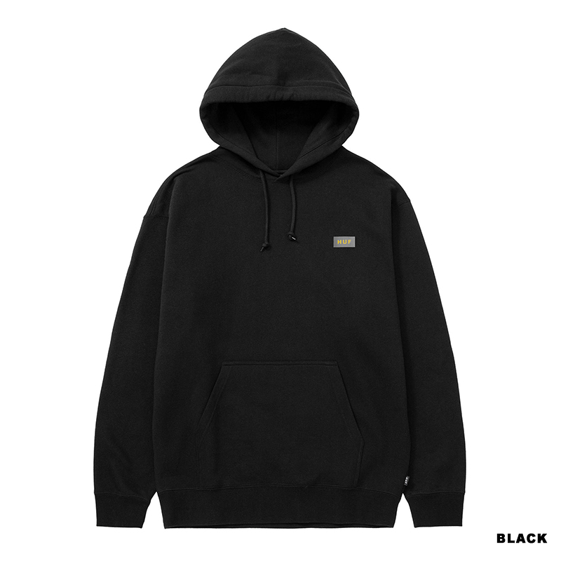 HUF(ハフ)/ STREET KNOWLEDGE HOODIE -2.COLOR-(BLACK)