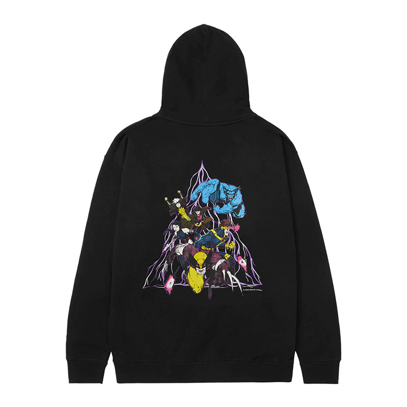 HUF(ハフ)/ HUF X X-MEN TT HOODIE -BLACK-