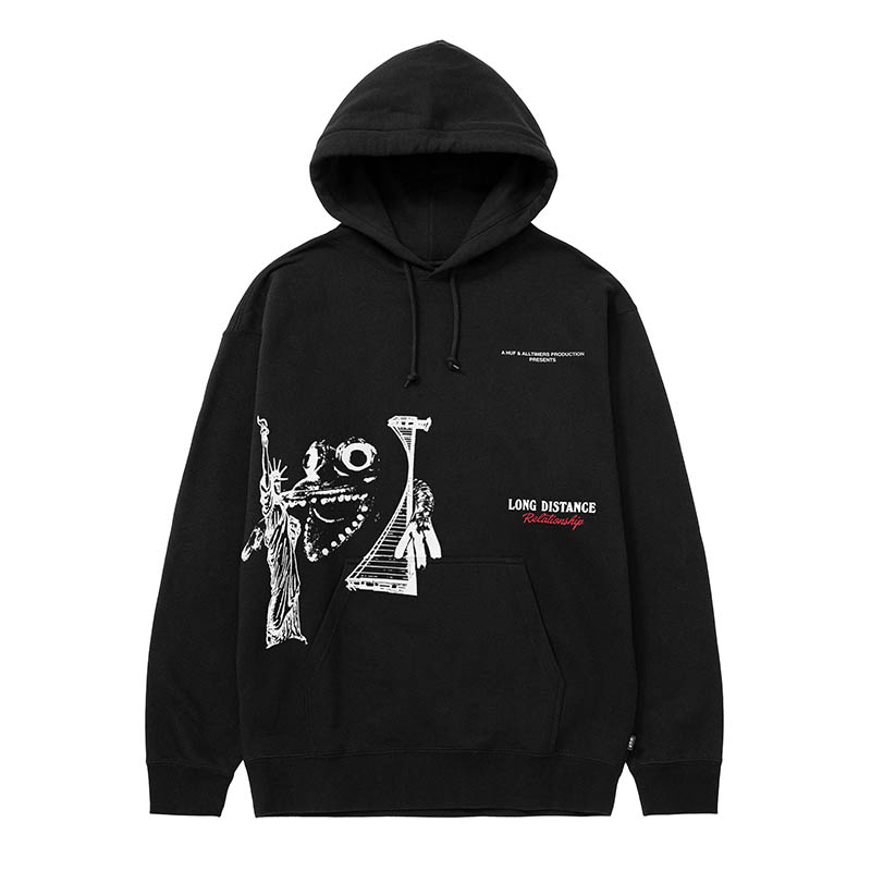 HUF(ハフ)/ HUF X ALLTIMERS COAST 2 COAST HOODIE