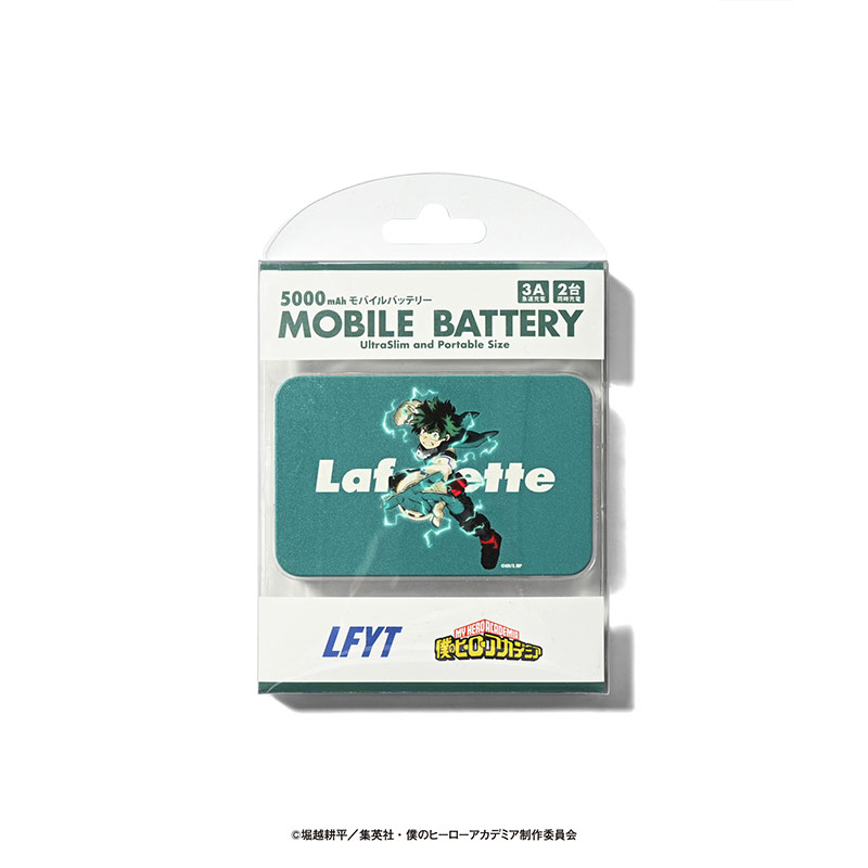 LFYT(エルエフワイティー)/ LFYT×僕のヒーローアカデミア エルエフワイティー MOBILE BATTERY 緑谷出久